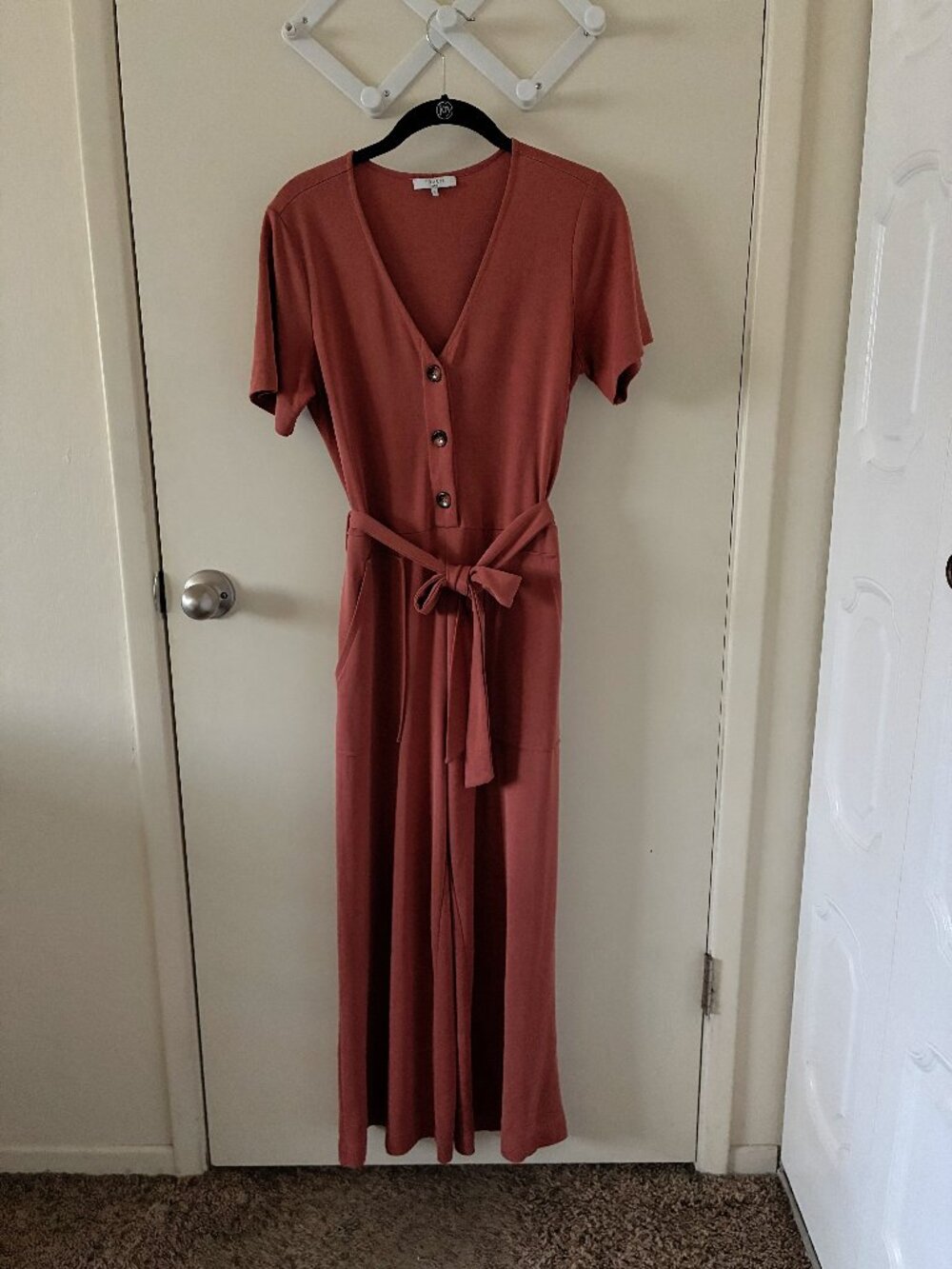 FRNCH Pink Modal Jumpsuit